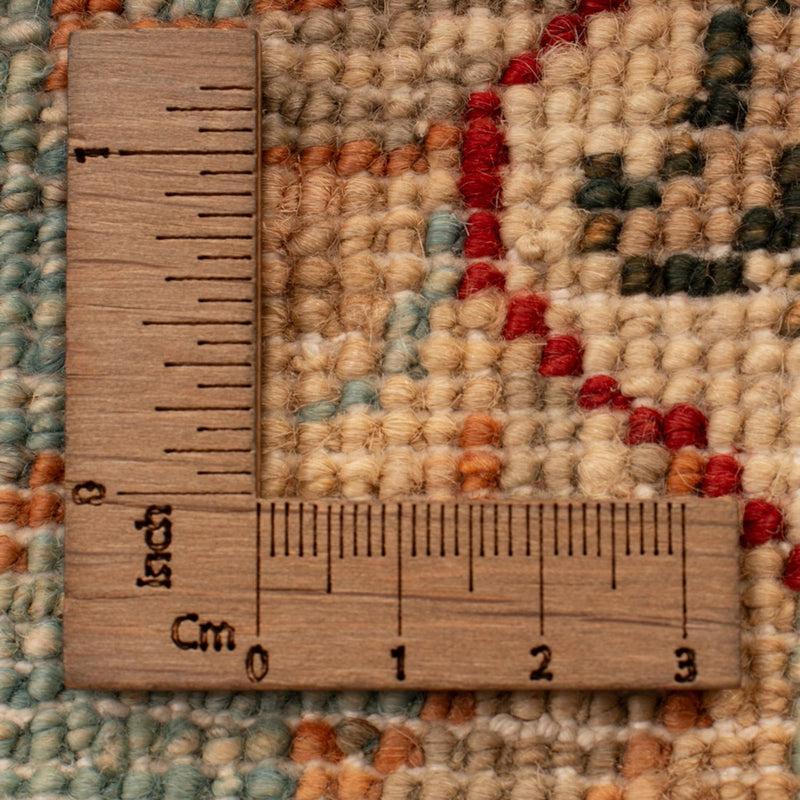 Ziegler tapijt - 69 x 51 cm - turkoois