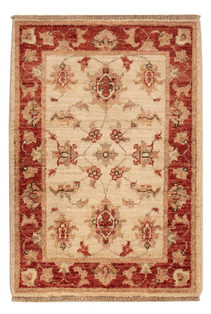 Ziegler tapijt - 70 x 48 cm - beige