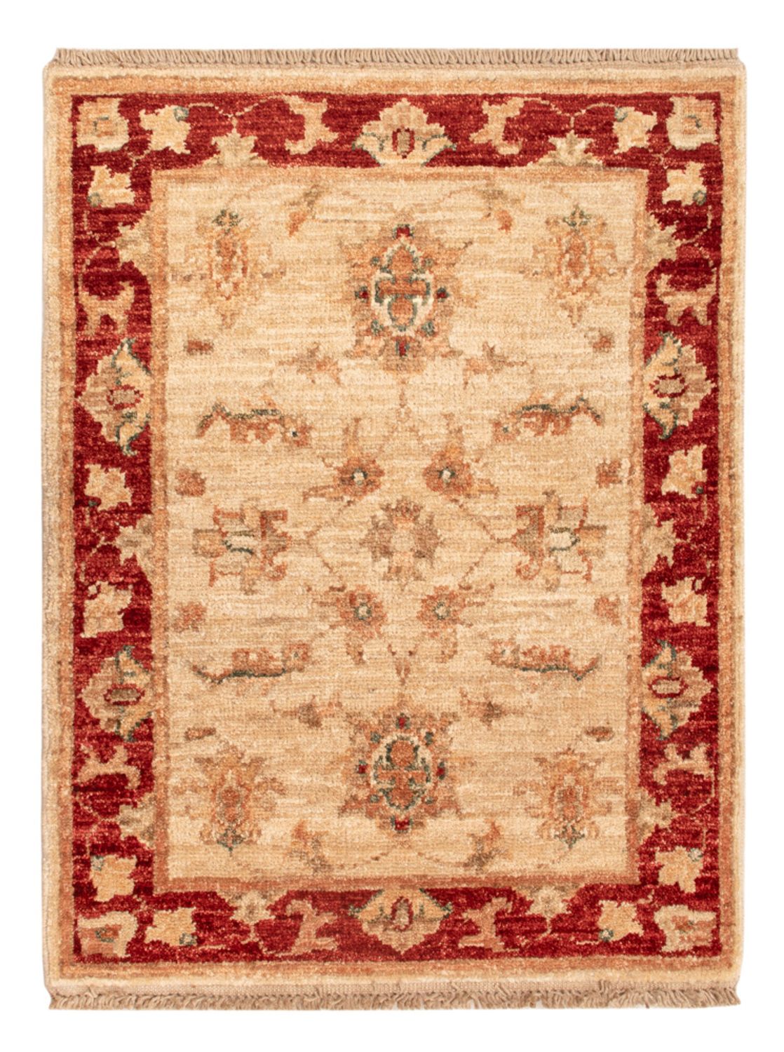 Ziegler Teppich - 66 x 51 cm - beige