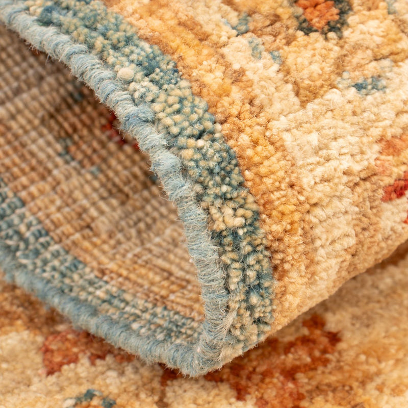 Ziegler tapijt - 72 x 52 cm - turkoois