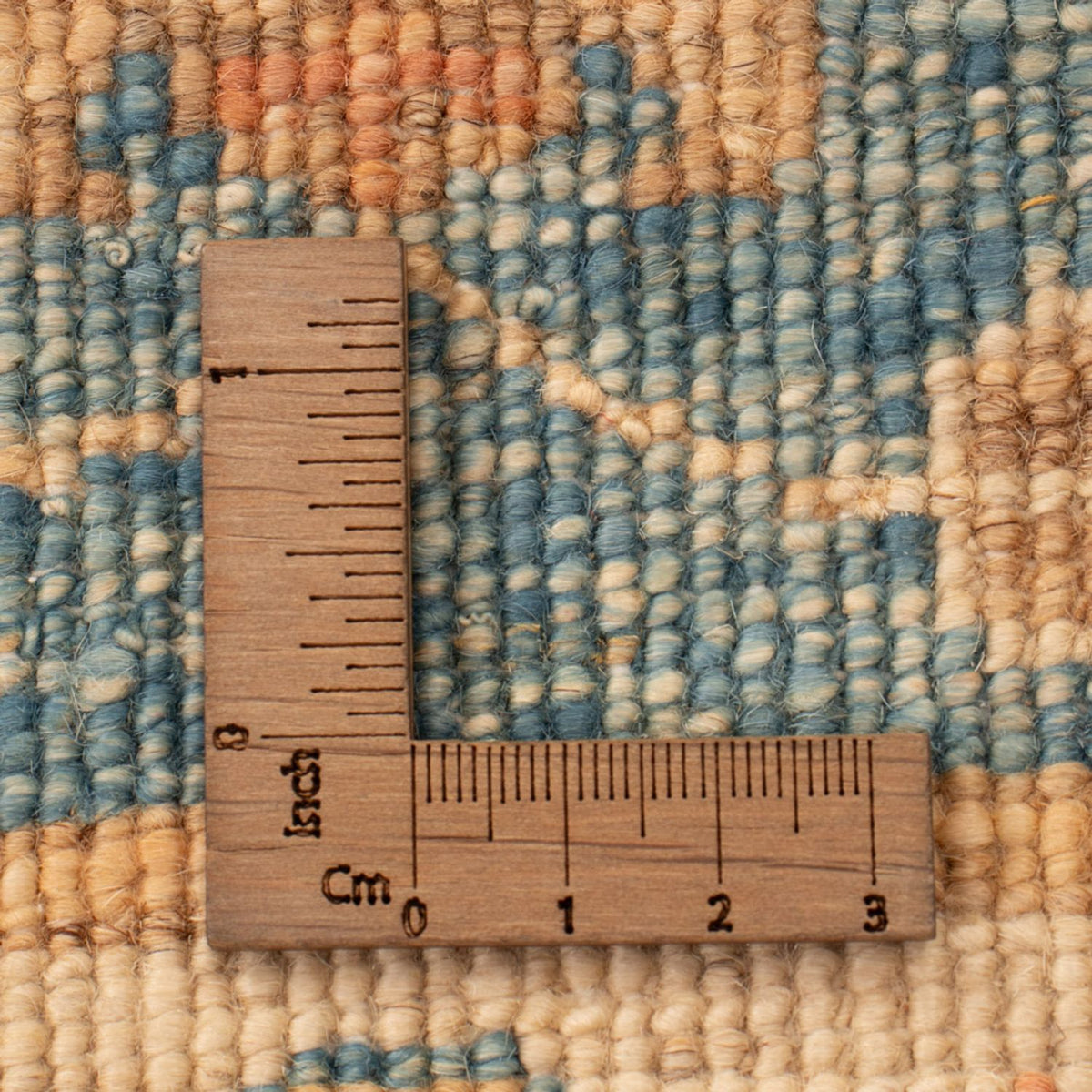 Ziegler tapijt - 71 x 54 cm - turkoois