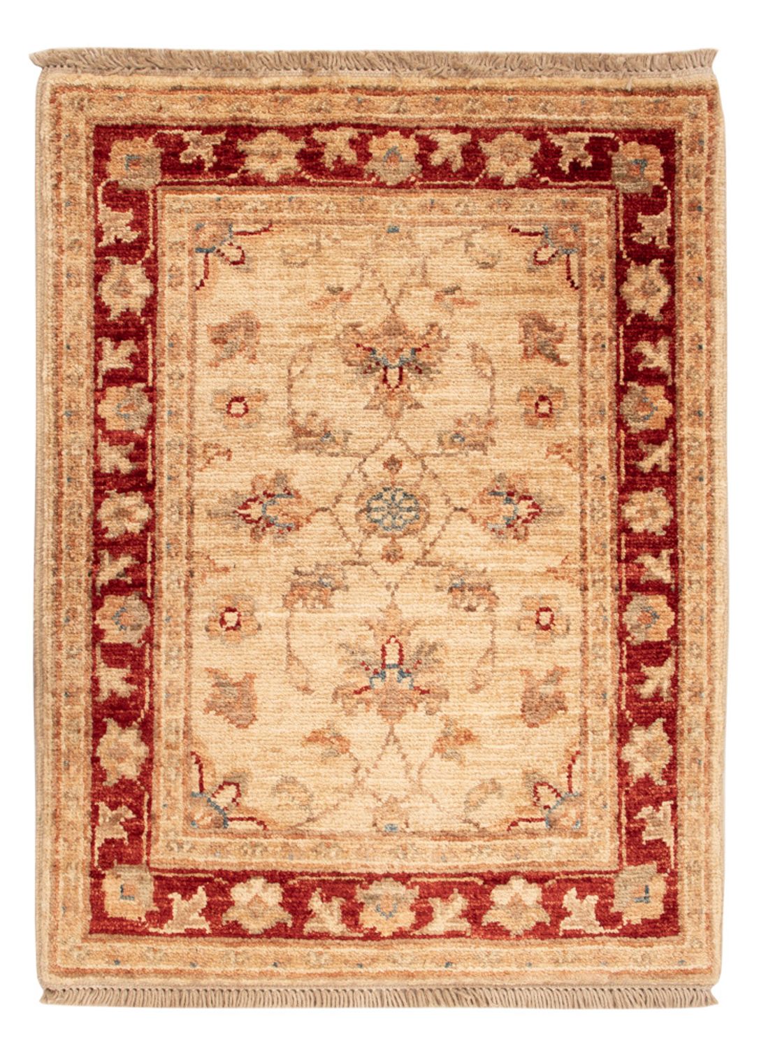 Ziegler tapijt - 67 x 48 cm - beige
