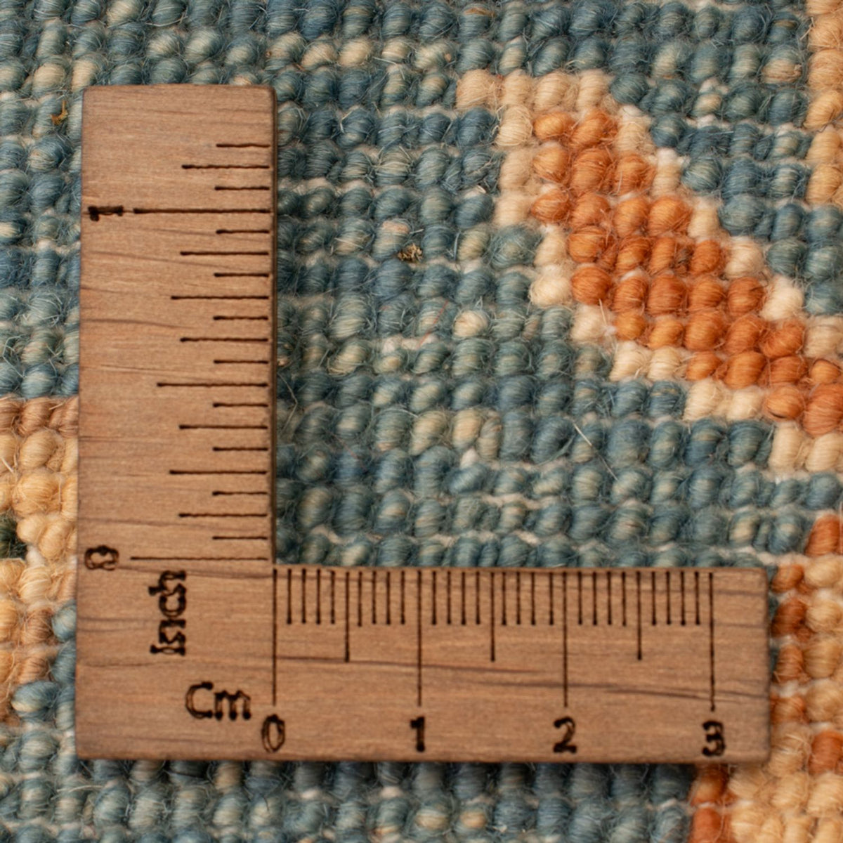 Ziegler tapijt - 67 x 48 cm - turkoois