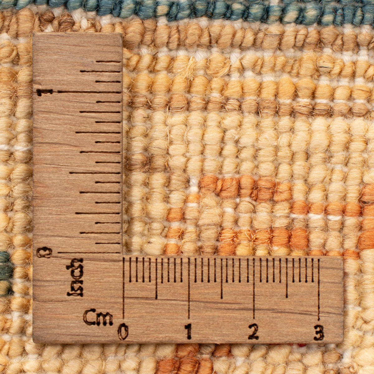 Ziegler tapijt - 67 x 52 cm - turkoois