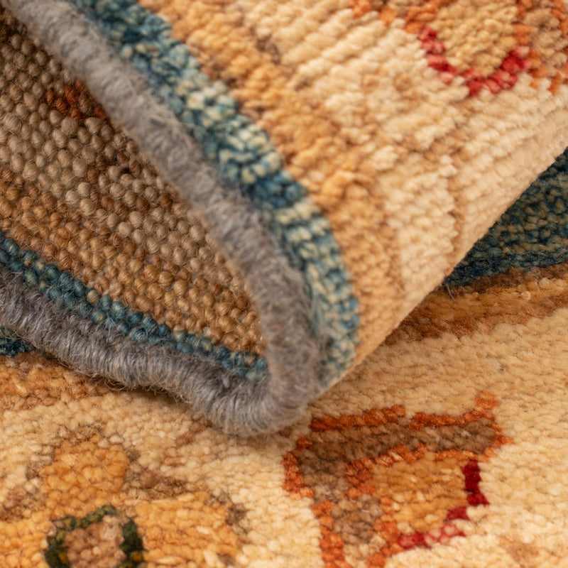 Ziegler tapijt - 69 x 50 cm - turkoois