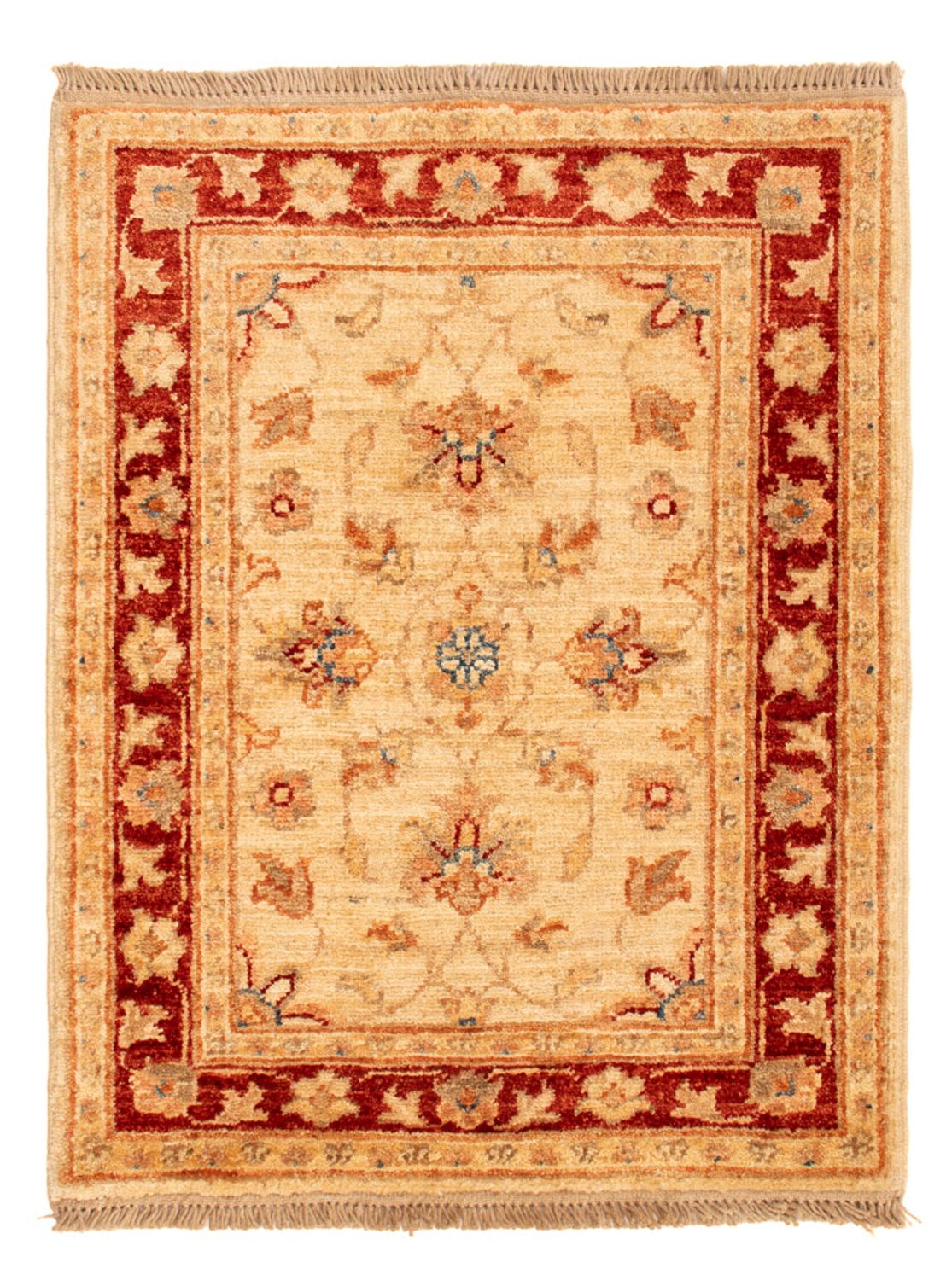 Ziegler tapijt - 67 x 51 cm - beige