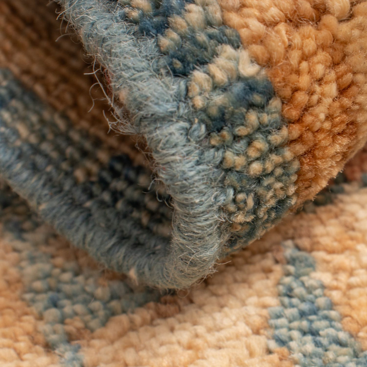 Ziegler tapijt - 69 x 49 cm - turkoois