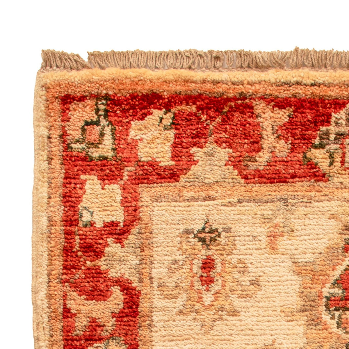 Ziegler tapijt - 74 x 49 cm - beige