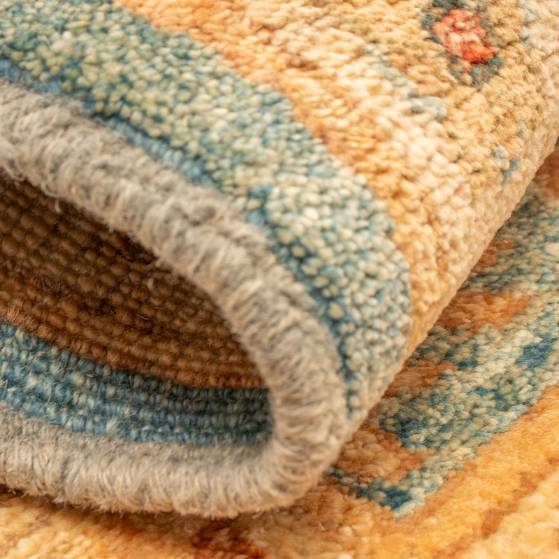 Ziegler tapijt - 76 x 52 cm - turkoois