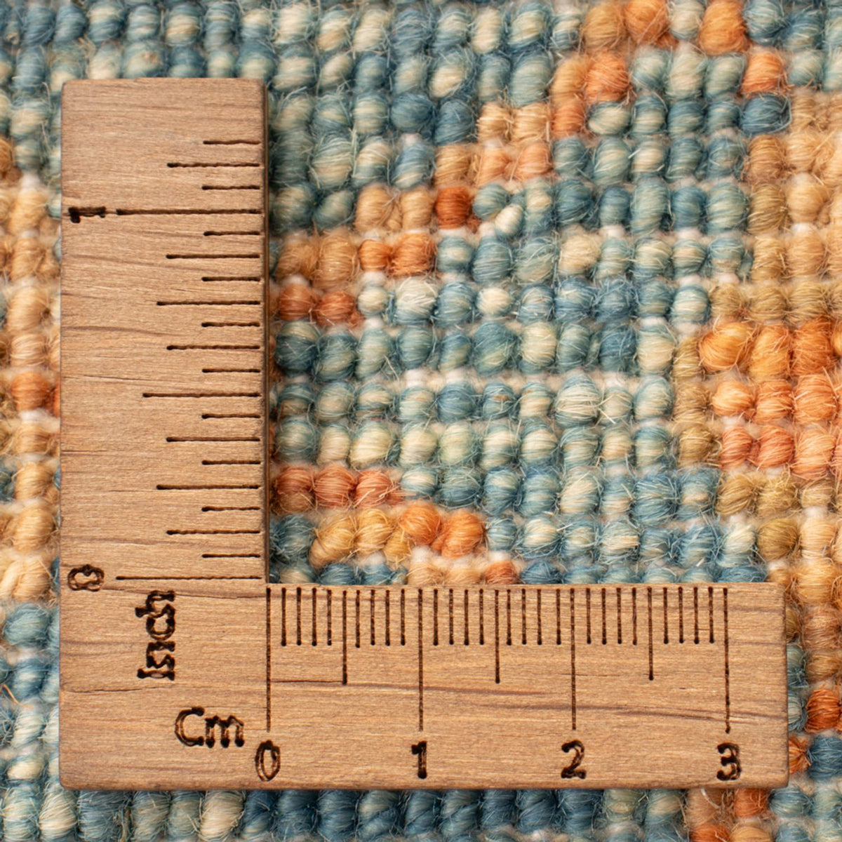 Ziegler tapijt - 76 x 52 cm - turkoois