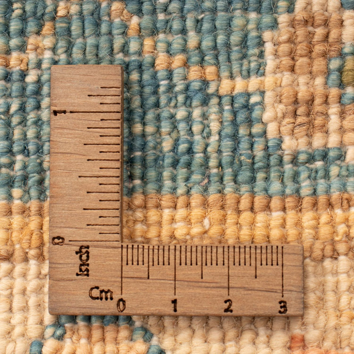 Ziegler tapijt - 72 x 53 cm - turkoois