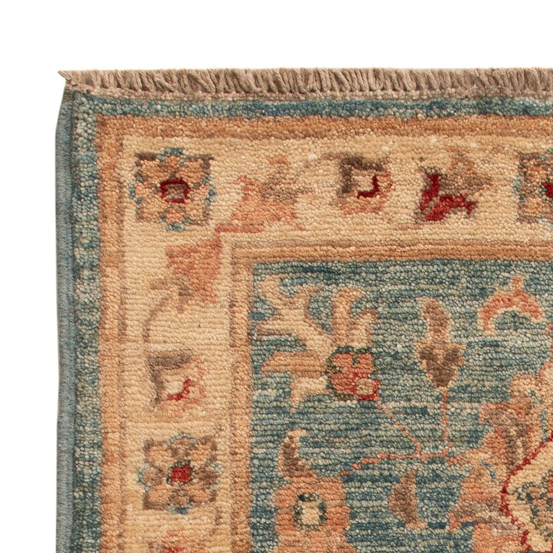 Ziegler tapijt - 70 x 50 cm - blauw