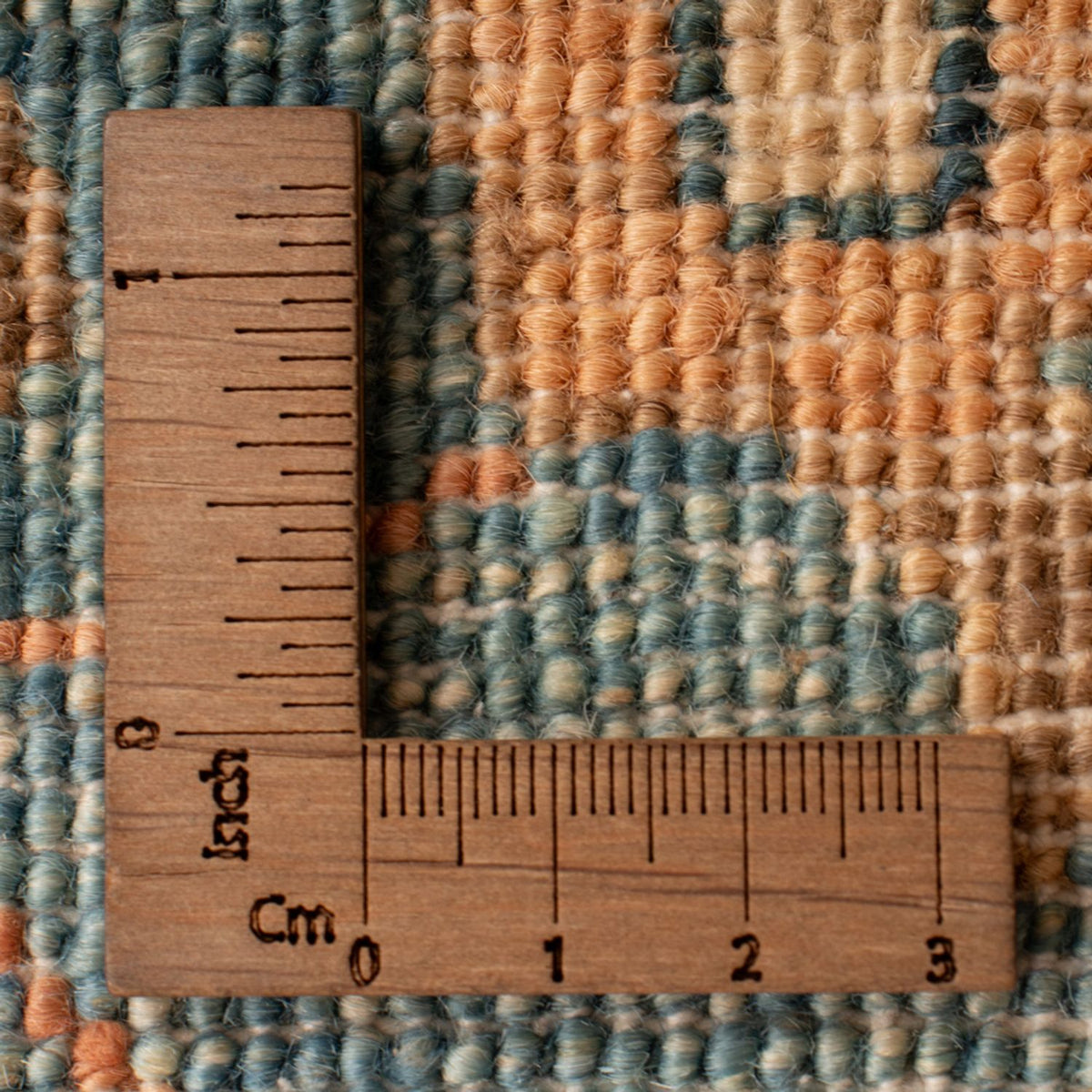 Ziegler tapijt - 70 x 50 cm - blauw