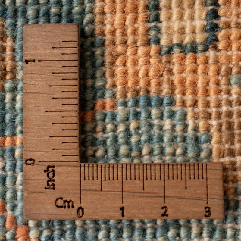 Ziegler tapijt - 70 x 50 cm - blauw