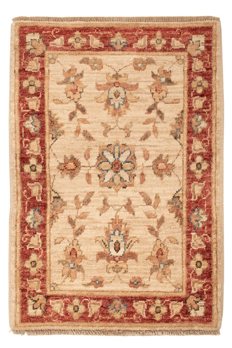Ziegler tapijt - 67 x 52 cm - beige