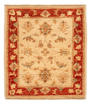 Ziegler tapijt - 63 x 55 cm - beige