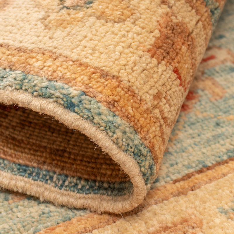 Ziegler tapijt - 76 x 51 cm - turkoois