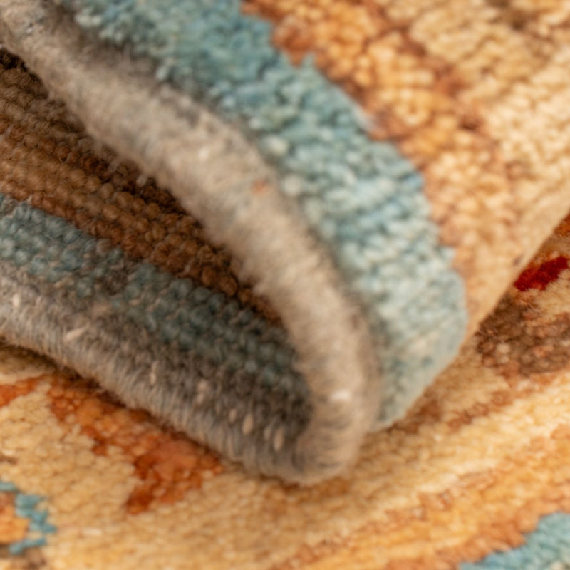 Ziegler tapijt - 66 x 50 cm - blauw