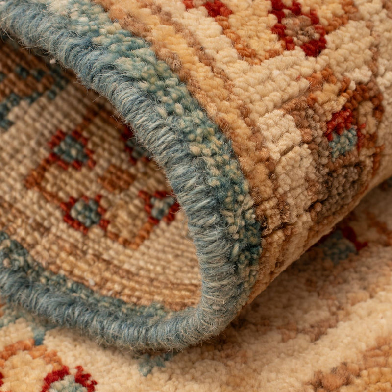 Ziegler tapijt - 71 x 52 cm - turkoois