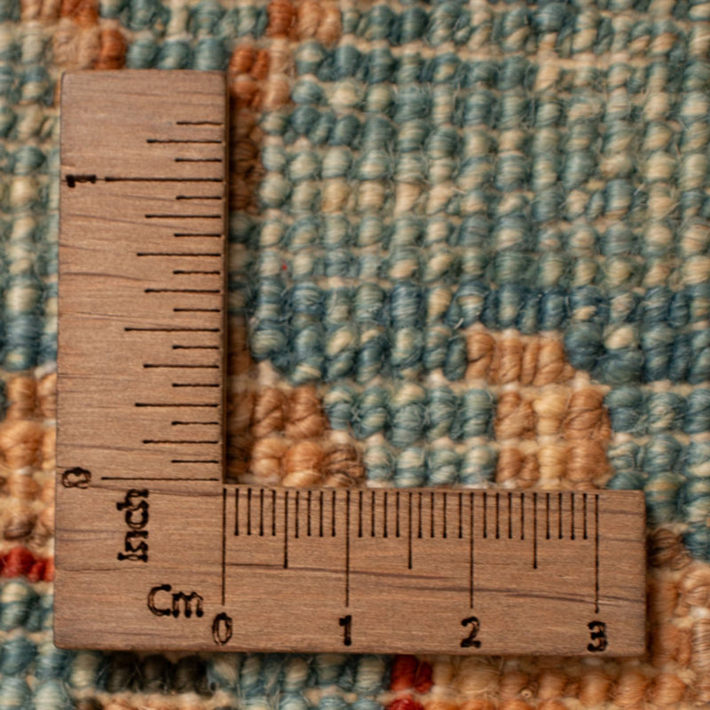 Ziegler tapijt - 71 x 52 cm - turkoois