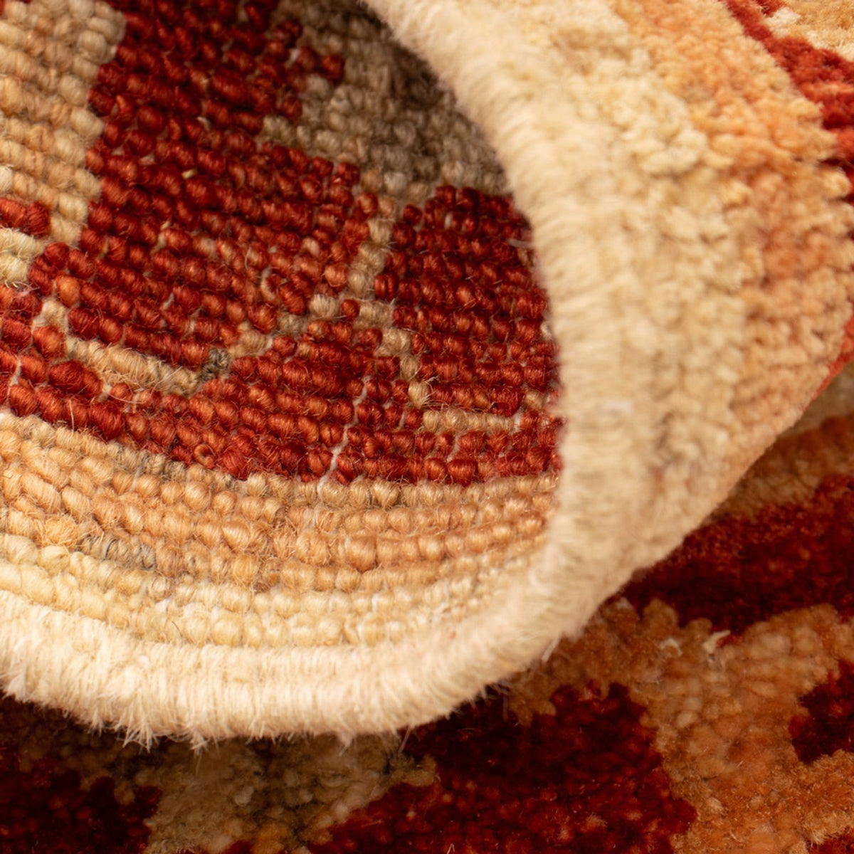 Ziegler tapijt - 62 x 52 cm - beige