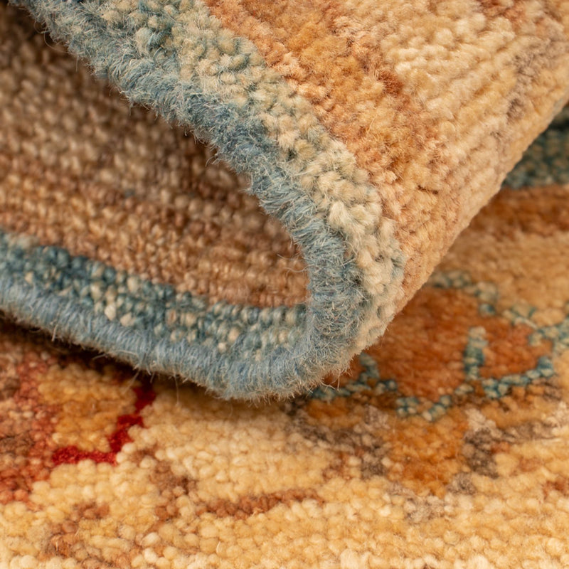 Ziegler tapijt - 74 x 56 cm - turkoois