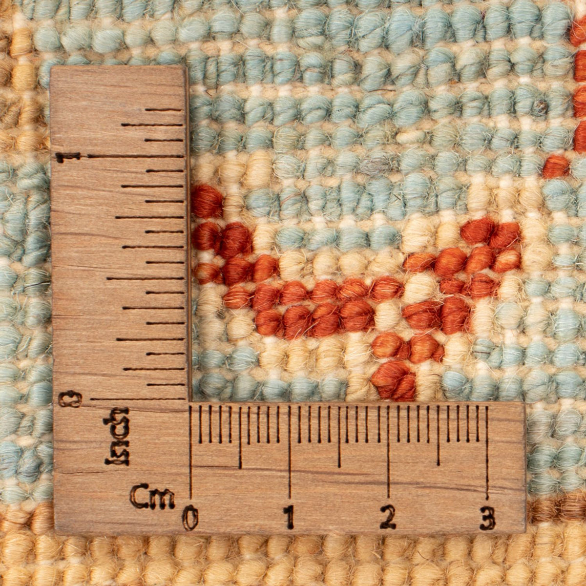 Ziegler tapijt - 70 x 53 cm - turkoois