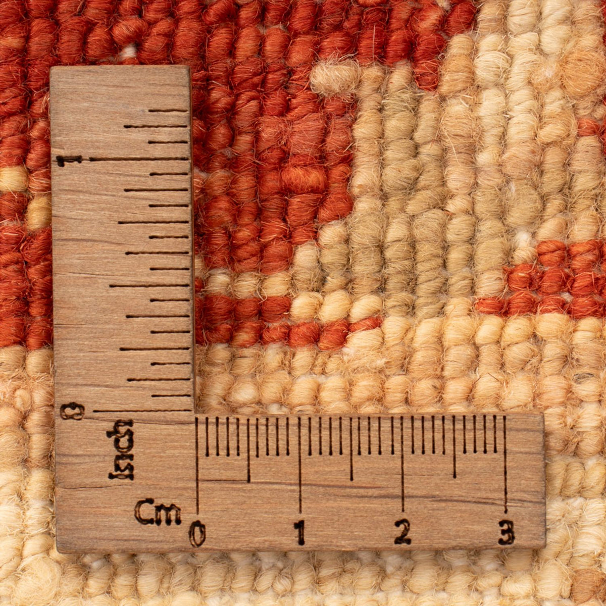 Ziegler Teppich - 74 x 54 cm - rot