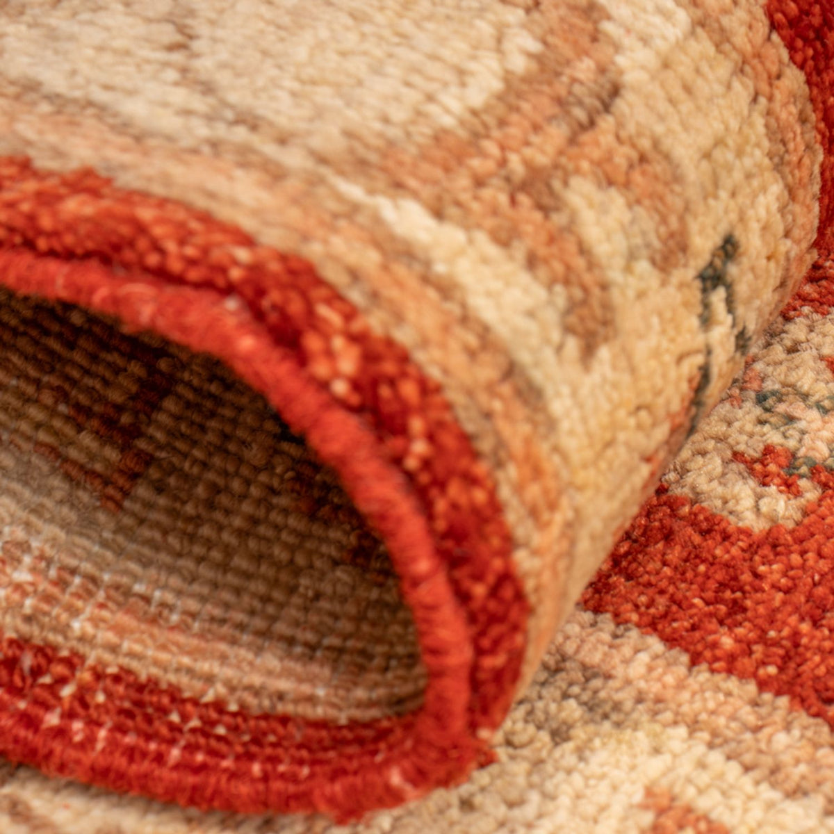 Ziegler Teppich - 73 x 50 cm - rot