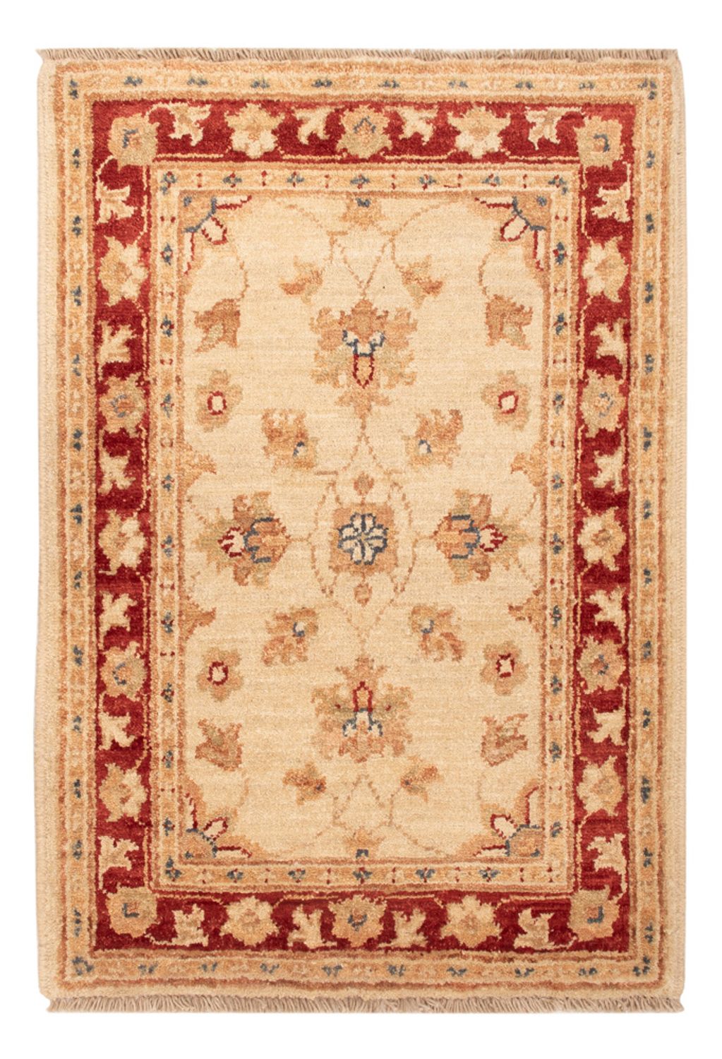 Ziegler Teppich - 79 x 53 cm - beige