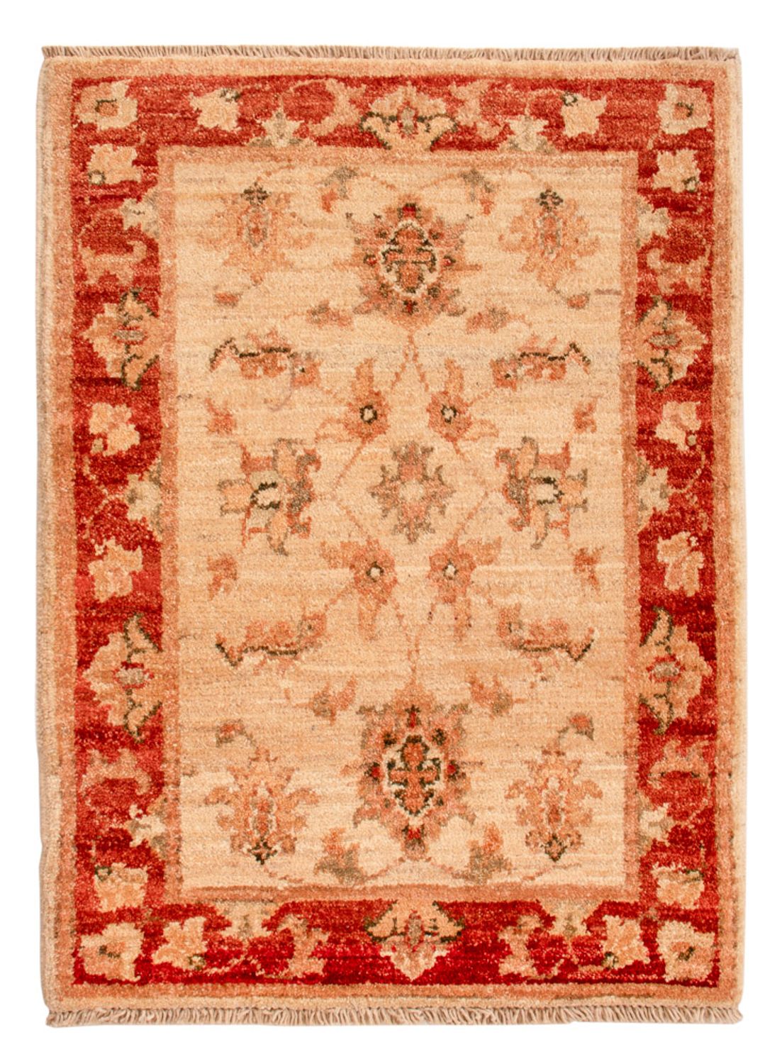 Ziegler Teppich - 73 x 56 cm - beige