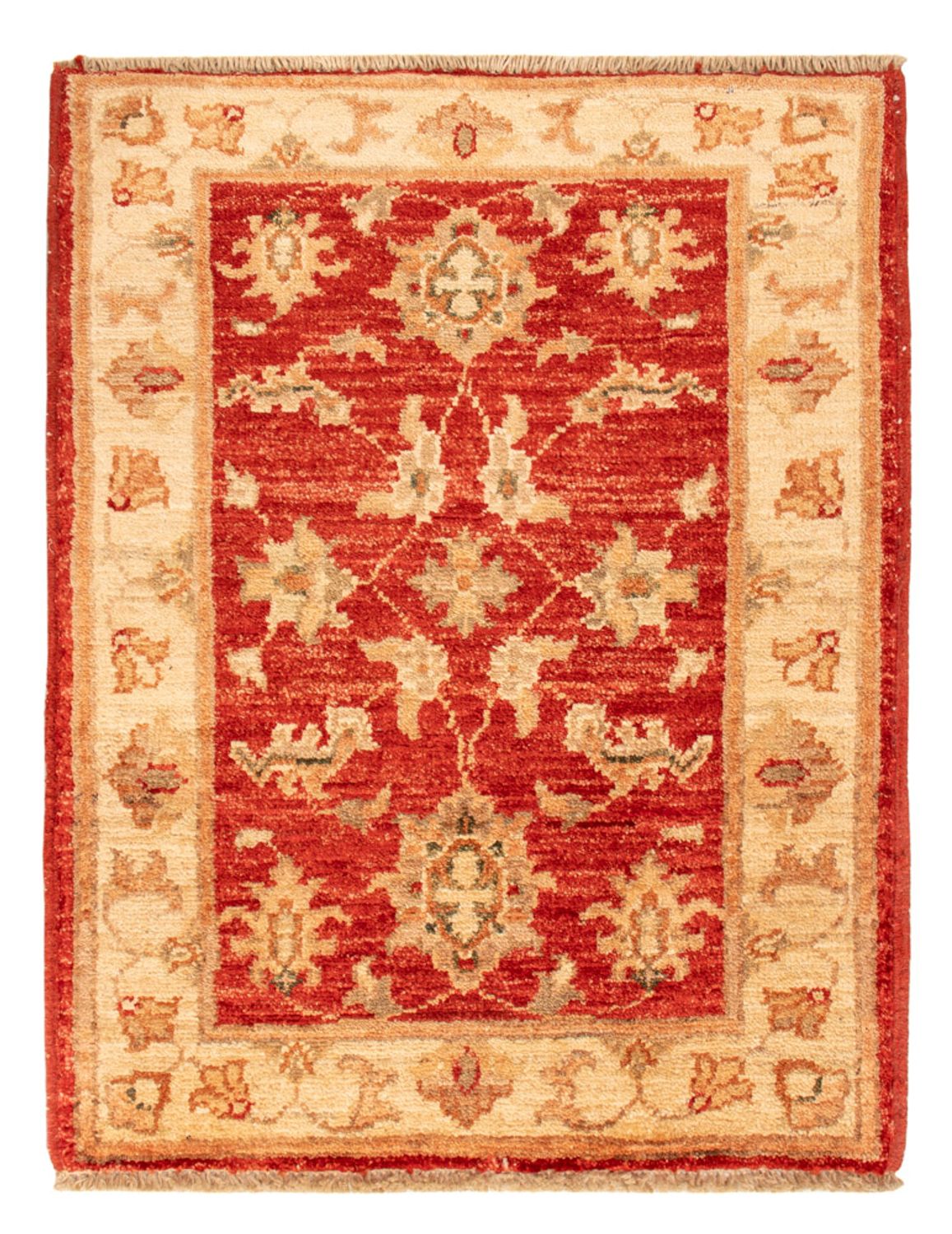 Ziegler Teppich - 69 x 52 cm - rot