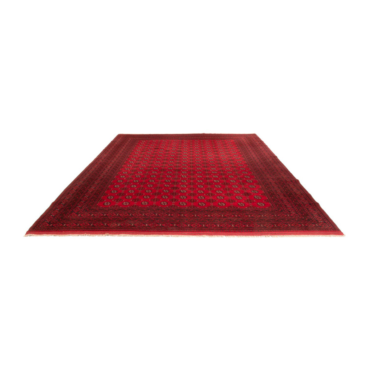 Afghan Teppich - Filpa - 404 x 304 cm - rot