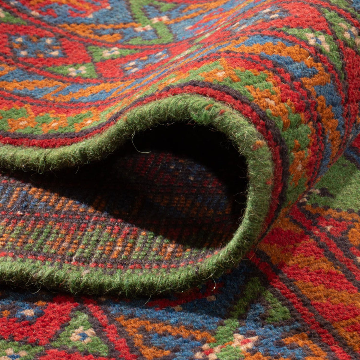 Afghan Teppich - Filpa - 390 x 297 cm - grün