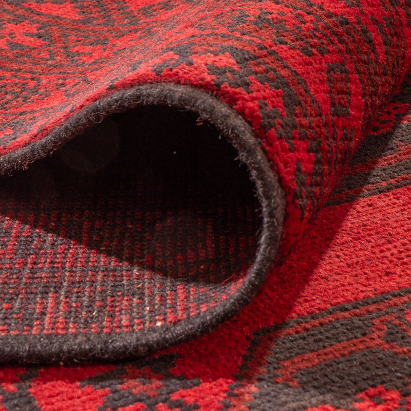 Afghan Teppich - Filpa - 346 x 246 cm - rot