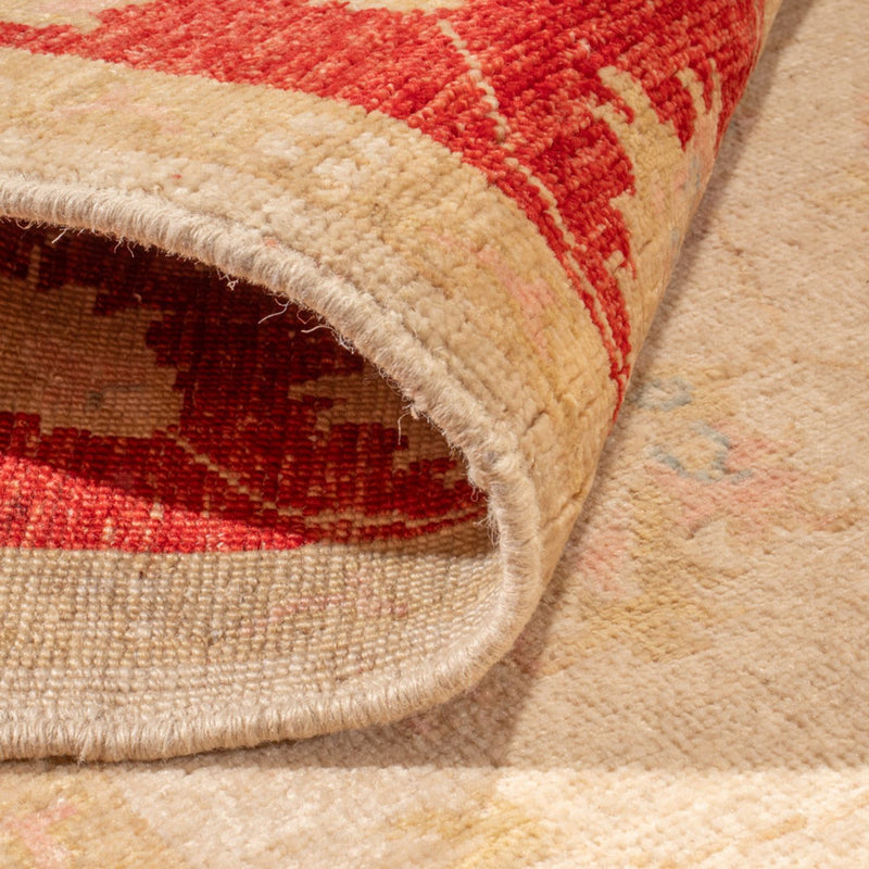 Loper Ziegler tapijt - 397 x 120 cm - beige