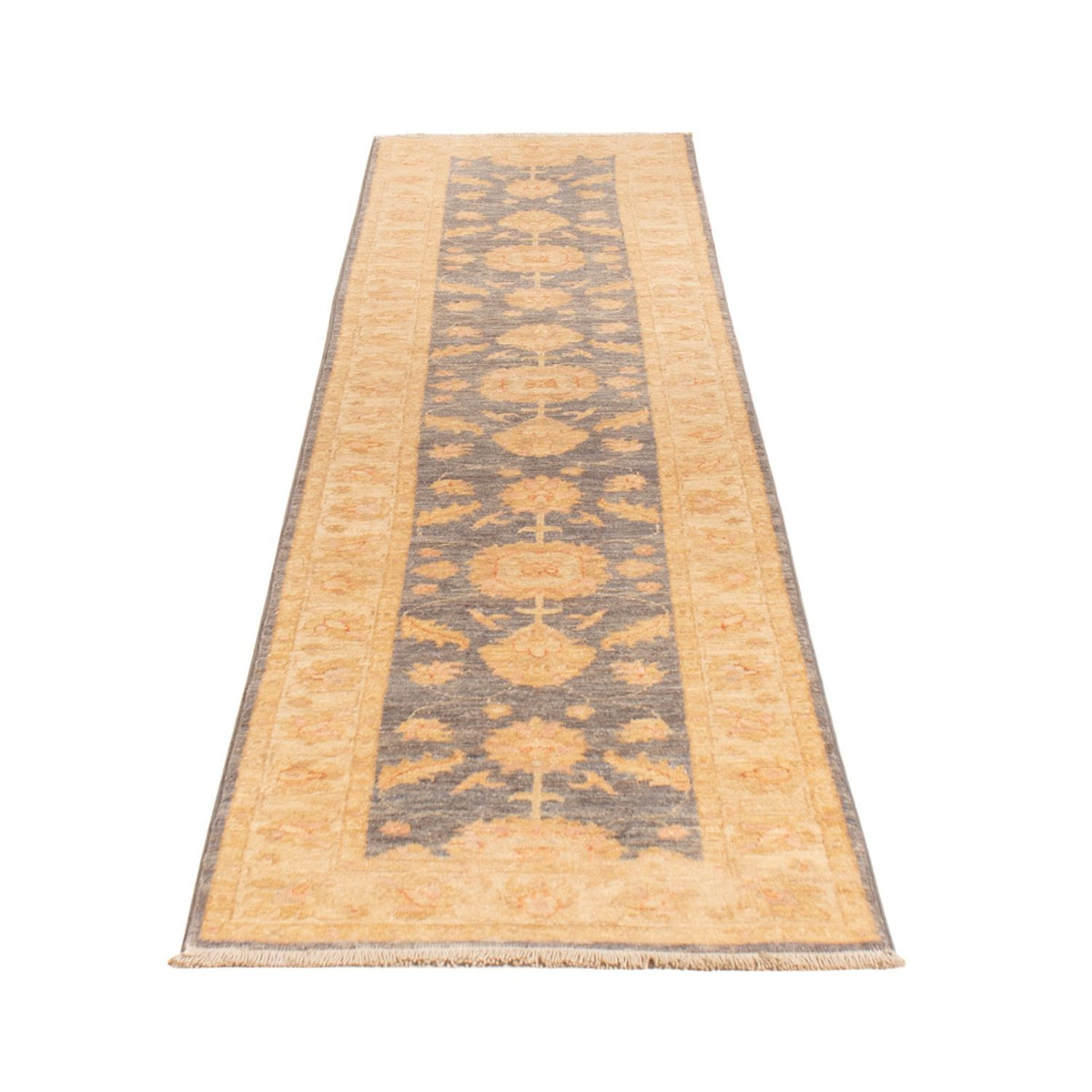 Läufer Ziegler - 295 x 61 cm - petrolblau