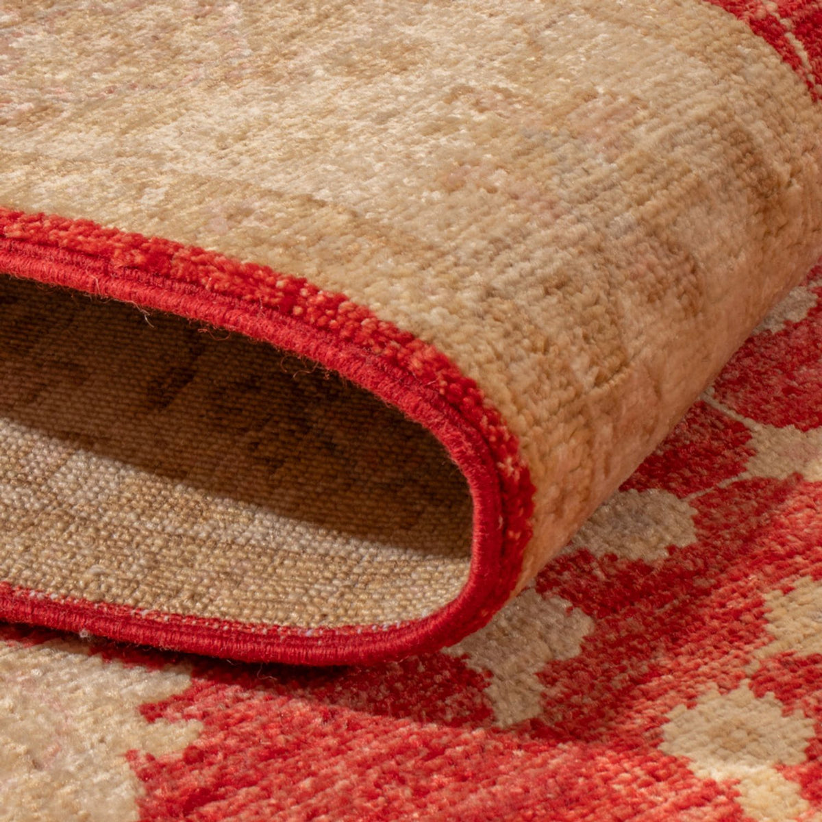 Läufer Ziegler - 398 x 83 cm - rot