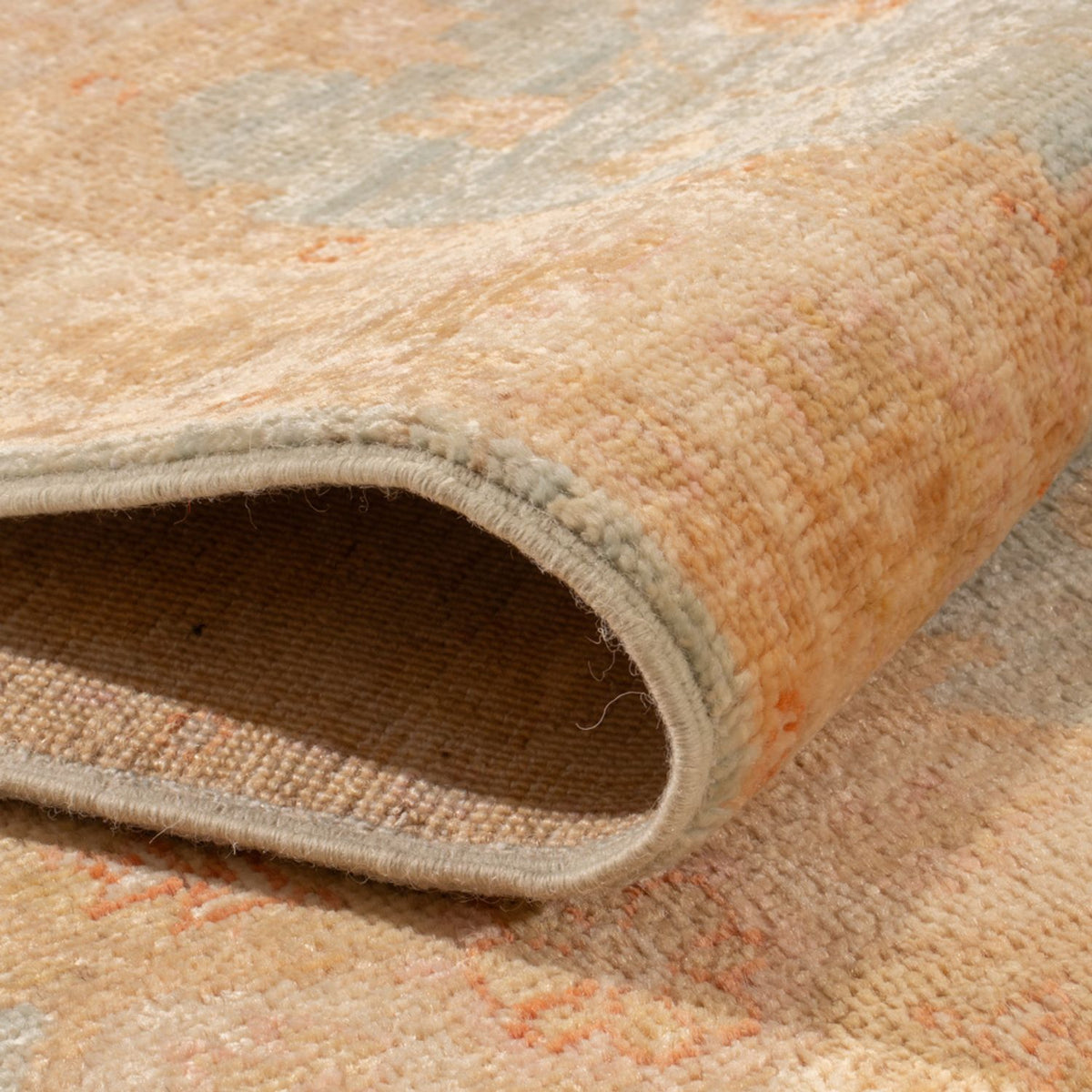 Läufer Ziegler - 202 x 70 cm - hellblau