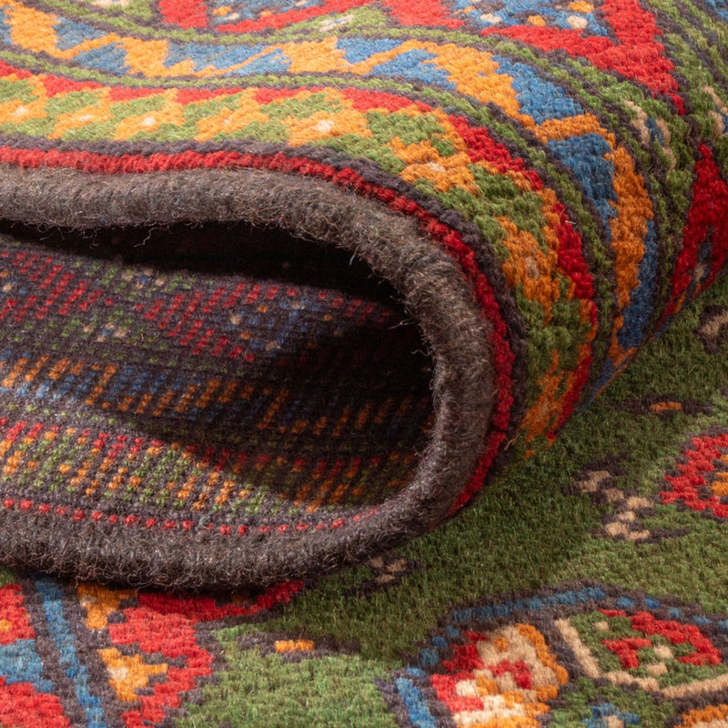 Afghan Teppich - Filpa - 298 x 200 cm - grün