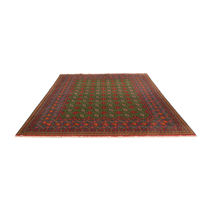 Afghan Teppich - Filpa - 298 x 200 cm - grün