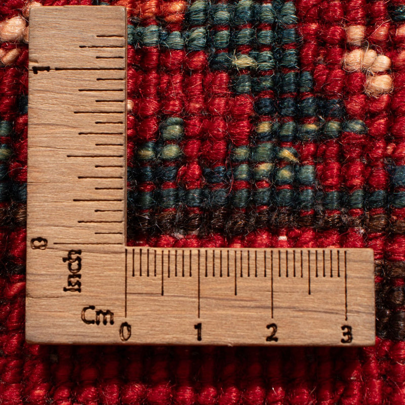 Läufer Afghan - 220 x 87 cm - rot