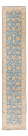 Ziegler tapijt 82x394cm - Oosters Tapijt - Loper / Lichtblauw / 82 x 394 cm Loper