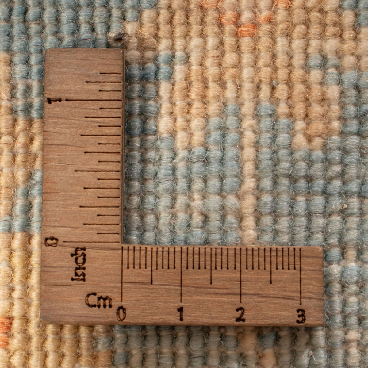 Läufer Ziegler - 393 x 81 cm - hellblau