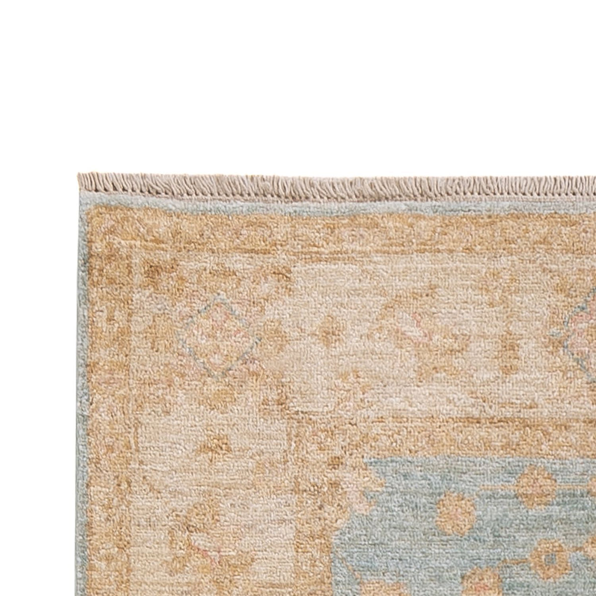 Läufer Ziegler - 293 x 84 cm - hellblau