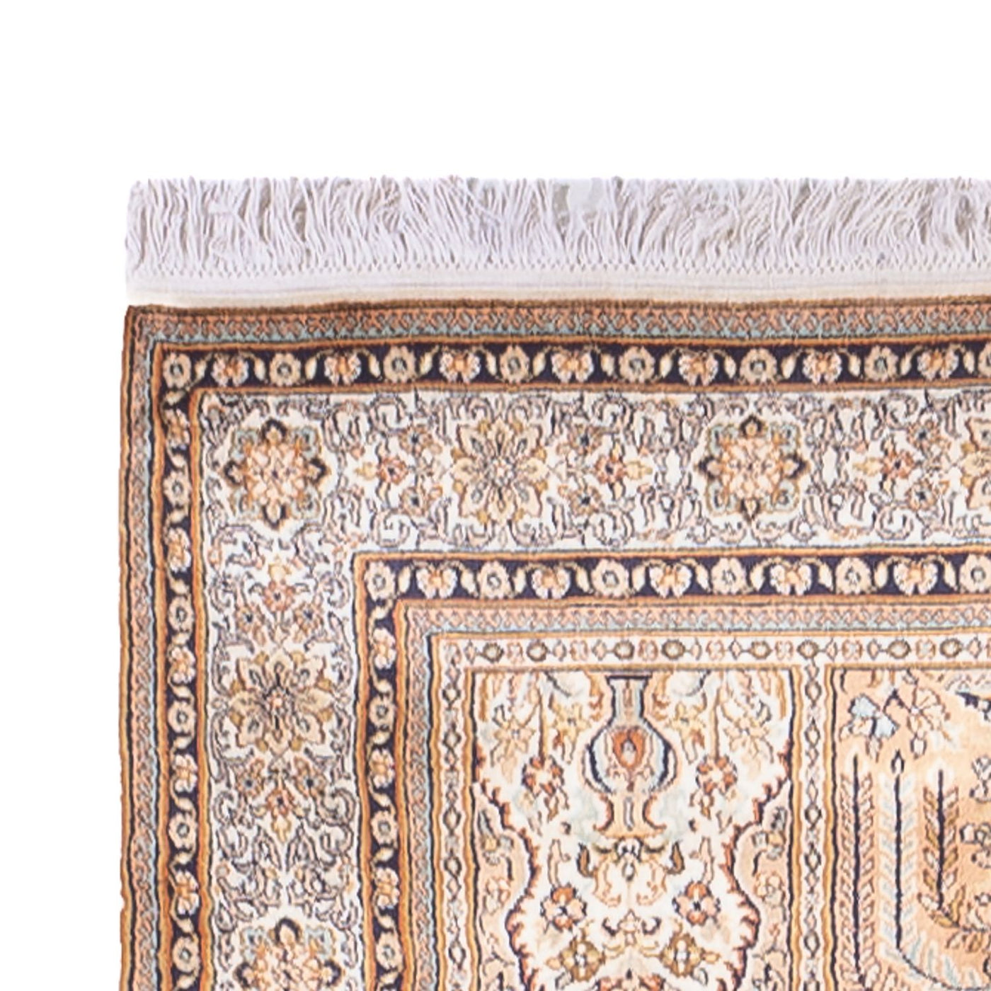 Kasjmier zijde Tapijt 452x97cm - Oosters Tapijt