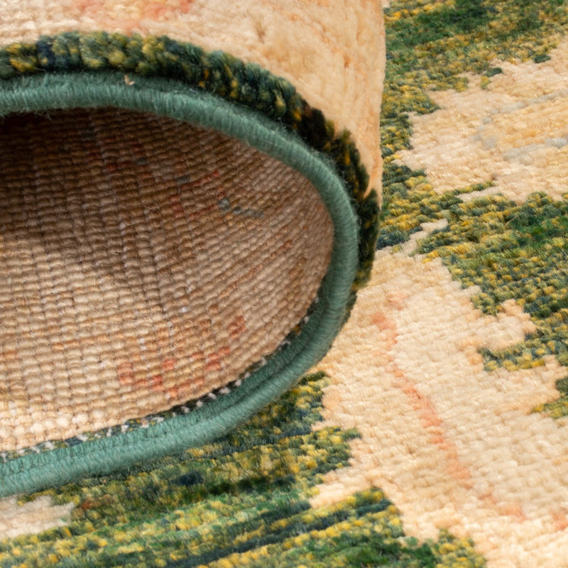 Läufer Ziegler - 455 x 102 cm - grün