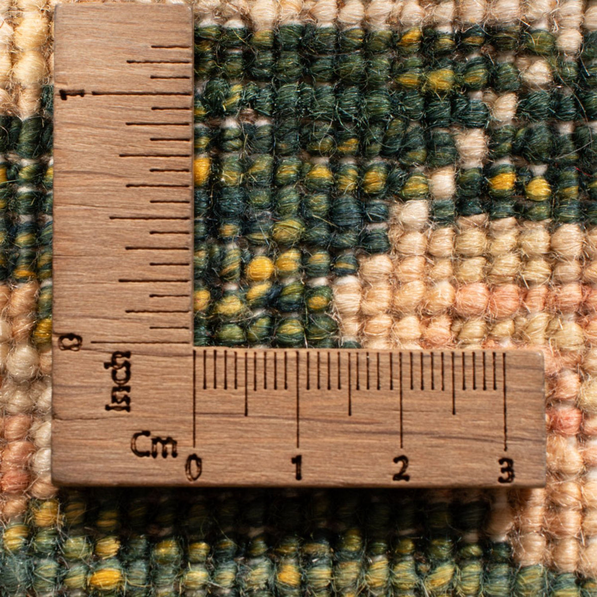 Läufer Ziegler - 455 x 102 cm - grün