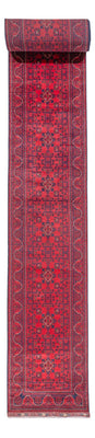 Läufer Afghan - Kunduz - 945 x 78 cm - rot