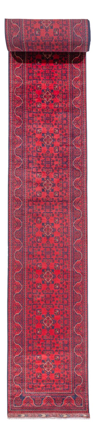 Läufer Afghan - Kunduz - 945 x 78 cm - rot
